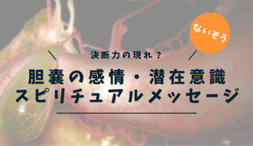 胆のうのスピリチュアルな意味とは？｜怒り感情・決断・魂のメッセージを読み解く【完全ガイド】